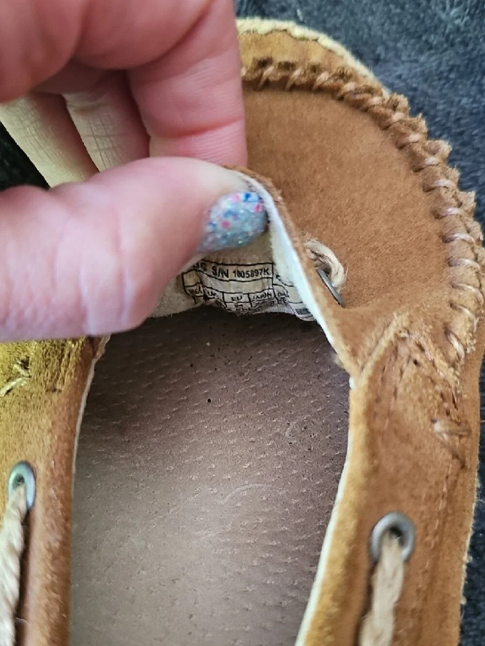 UGG Suede Slip-On Moccasins in Yellow
